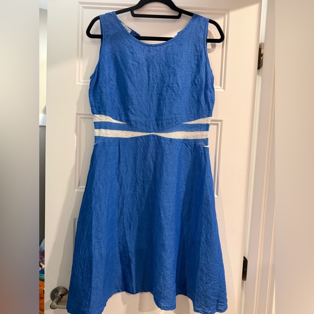 Positano, Italy Linen swing dress!